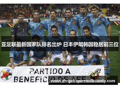 亚足联最新国家队排名出炉 日本伊朗韩国稳居前三位